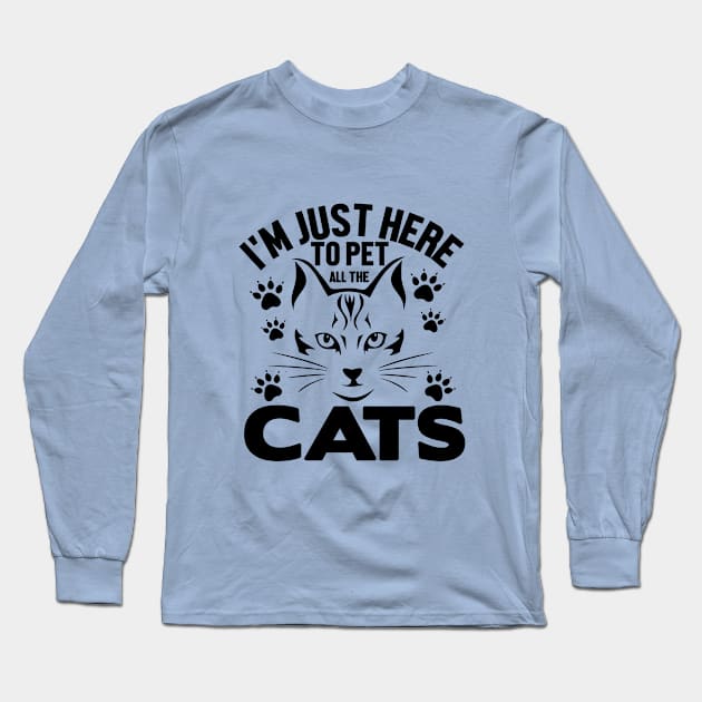 Pet all cats Long Sleeve T-Shirt by Urshrt